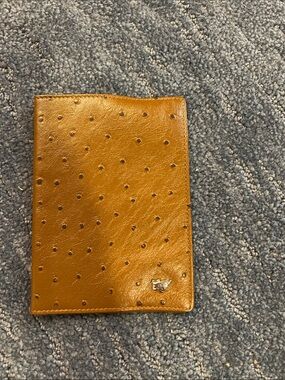 Braun Büffel Brown Leather Passport Wallet